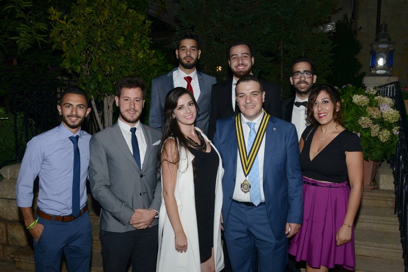 Rami Salman President of the Rotary Club of Aley